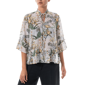 Top Ruffle Estampado