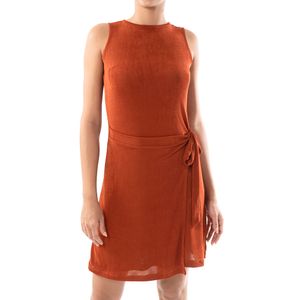 Mini Vestido Tira Ajustable Terracota