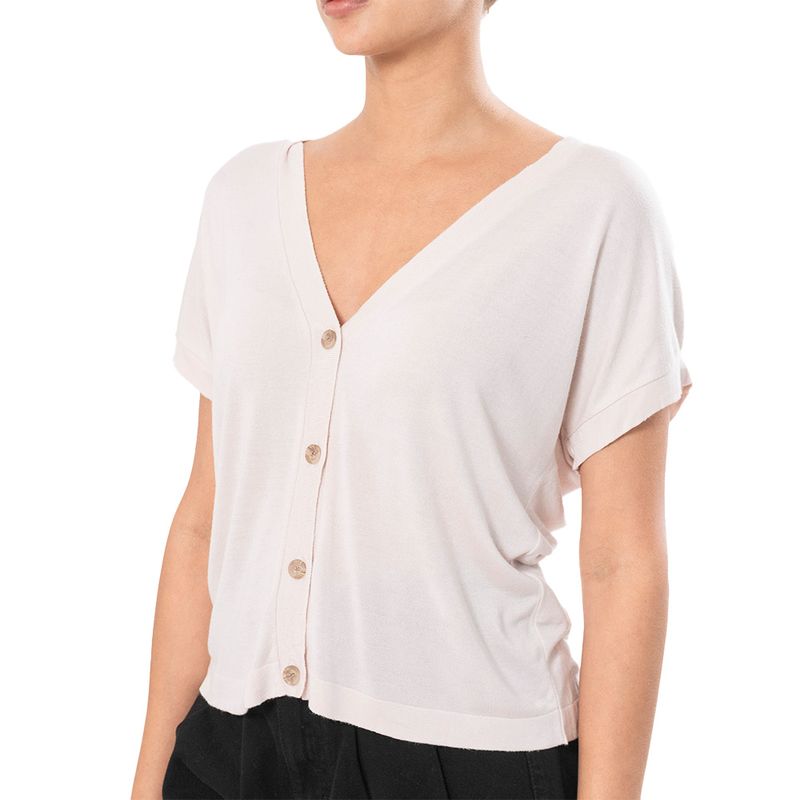 Cosplay-V-Neck-Sweat-Top-Peach-CO-TJS24-520