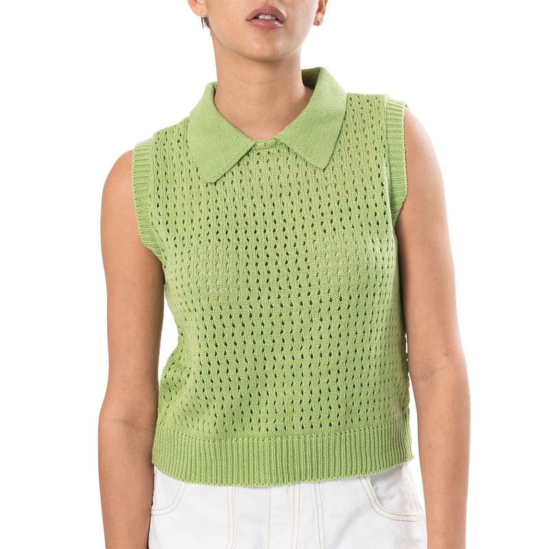 Talisman-Chaleco-Tejido-Polo-Verde-TAL-TJS24-576