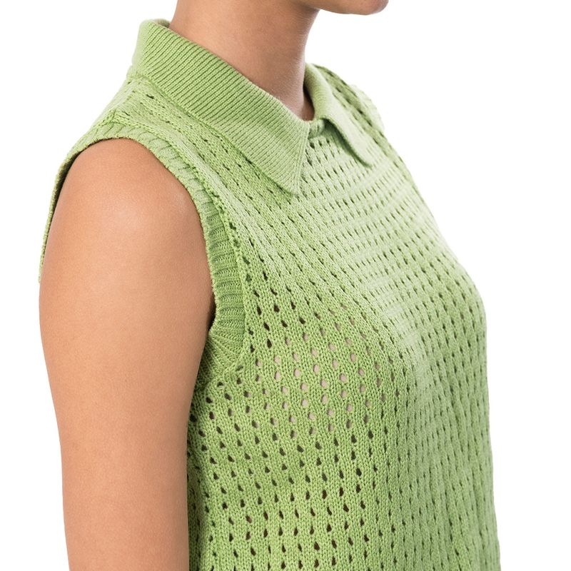 Talisman-Chaleco-Tejido-Polo-Verde-TAL-TJS24-576