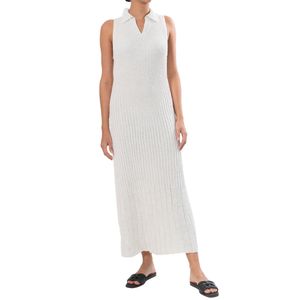 Vestido Tejido Polo Beige