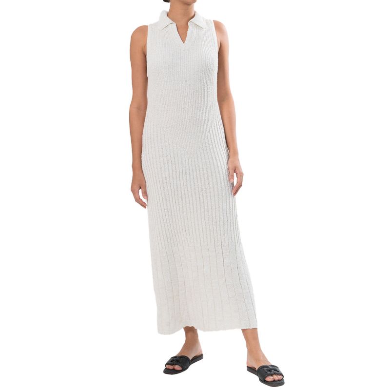 Talisman-Vestido-Tejido-Polo-Beige-TAL-TJS24-580