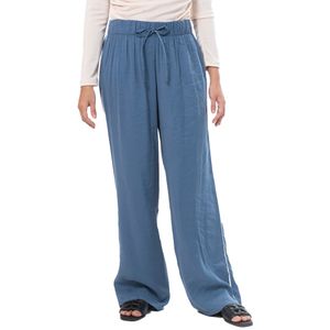 Contrast Pants Azul c/Blanco