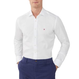 Camisa Piece Dyed Soft Twilll Blanco