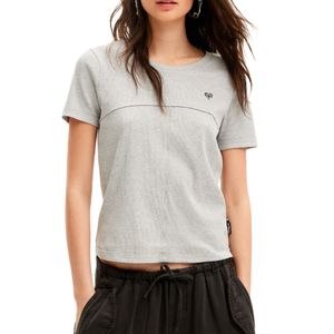 Camiseta Basic Cuts Gris Vigore