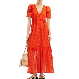 Vestido Ottawa Coral