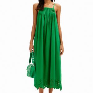 Vestido Porland Verde Tropical