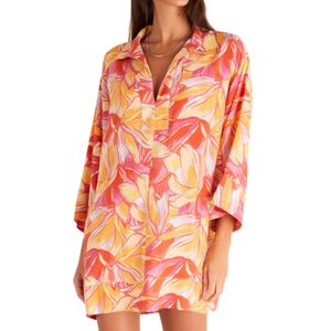 Mallory Stained Glass Vestido Papay Glow