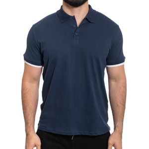 Polo Contrast Navy