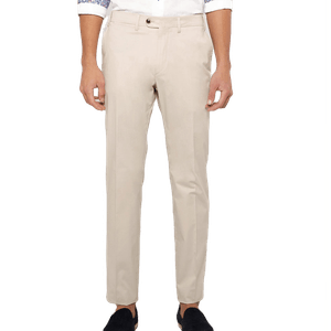 Pantalon Casual de Hombre Beige