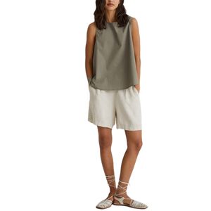 Shorts Lino Bolsillos Yerse Ecru