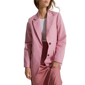 Americana Traje Lino Yerse Rosa