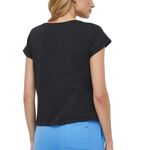 Camiseta manga corta Hannon Negra-3