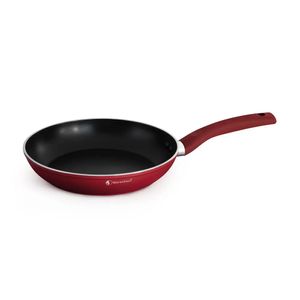 Induccion sarten vulcano 20cm rojo