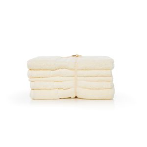 Set de 5 Toallas de Baño Blanco