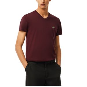 T-Shirt Cuello V Algodón Pima Expresso