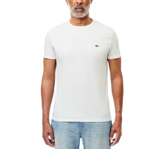T-Shirt Cuello Redondo Pima Blanca