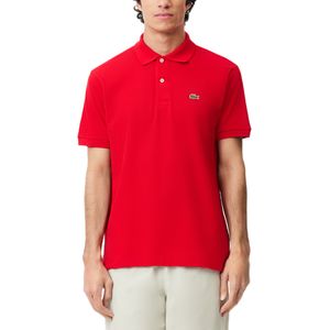 Polo Classic Fit Pique Rojo