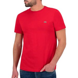 T-Shirt Cuello Redondo Pima Rojo