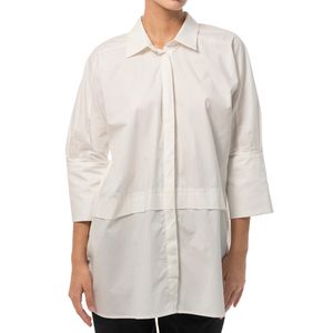 Camisa Oversize Poplin Blanco