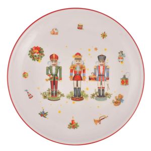 Plato Navidad Soldaditos 21 cm