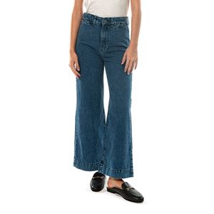 Pantalon Palazzo Denim