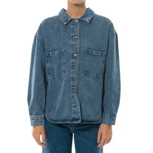 Camisa Denim Azul Medio