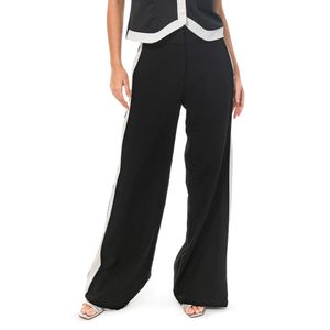 Pantalón Raya Lateral Negro