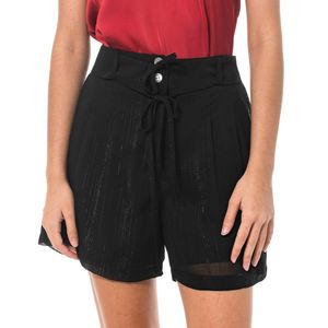 Short de Botones Negro
