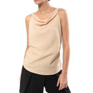 Top Cuello Drapeado Gold