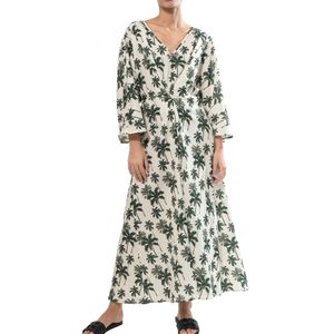 Vestido Kaftan Palmeras