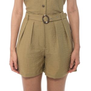 Short Ligero con Hebilla Verde
