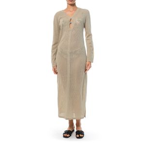 Vestido ML Tejido con Escote