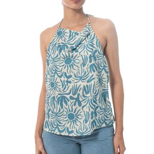 Blusa Print Celeste