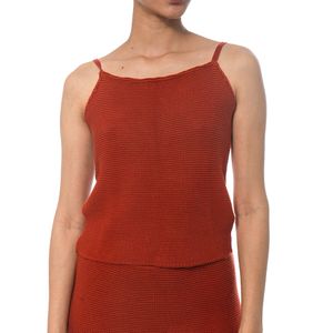 Blusa de Tirantes Terracota