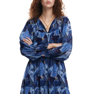 Vestido de Noche Luca Azul