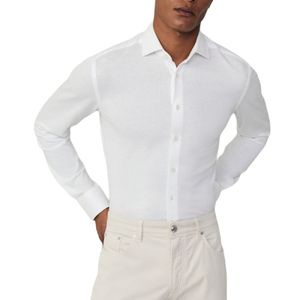 Shirt Jersey Pique White