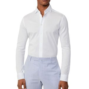 Shirt Pique Jersey White