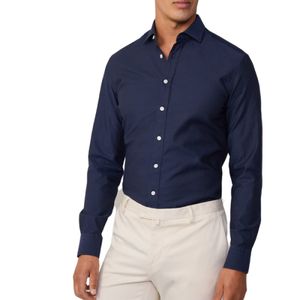Shirt Polka Dot Fil Coupe Navy