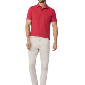 Polo Selvedge Knit Plk Summer Red
