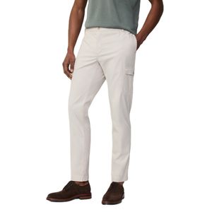 Trousers Canvas Cargo Stone Beige