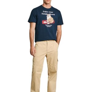 Pantalón Fancy Multipockets Beige