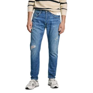 Denim Jeans Pants Tapered Medium