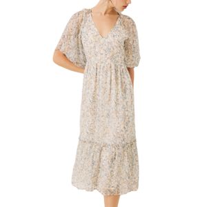Vestido May Ecru White