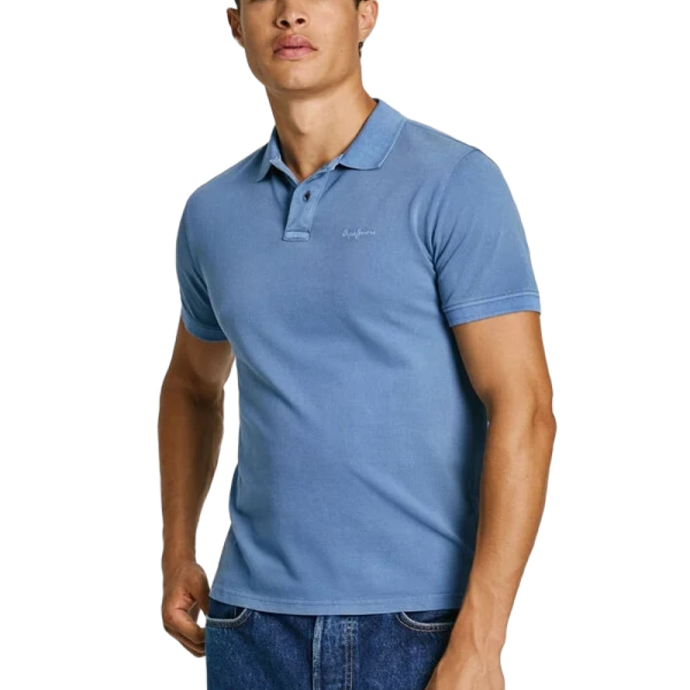 Polo Mans Sea Blue - Unity Stores
