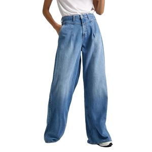 Denim Jeans Pants Wide Leg Cloud
