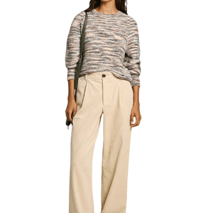 Pantalón Danna Ecru White