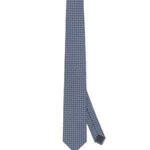 Corbata Seda Natural Azul