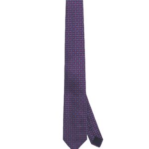 Corbata Seda Natural Morado